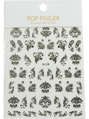 AyrStore Buğz Çini Desenli Tattoo Dövme Sticker