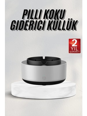 AyrStore Buğz Akıllı Kokusuz Küllük Dumanı Içine Çeken Kül Tablası Hava Temizleyici