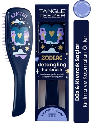 Tangle Teezer Zodiac The Ultimate Detangler Gemini Saç Açıcı Tarak (Düz ve Kıvırcık Saçlar) - Ikizler Burcu