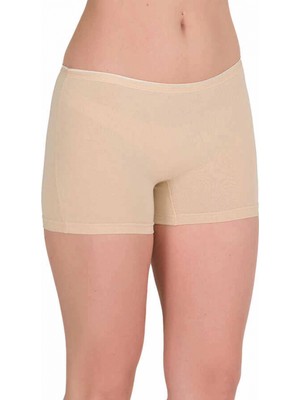 MiraLive Likralı Kadın Boxer Ten 2101B