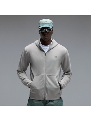 Oakley Edge Force Tam Fermuarlı Erkek Kapüşonlu Sweatshirt
