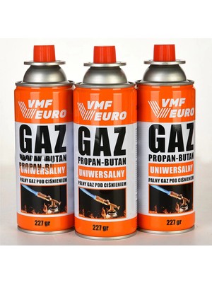 MiraLive Remtas Vmf Eurogaz Kamp Ocak Gazı Valfli Kartuş 227GR - 3 Adet