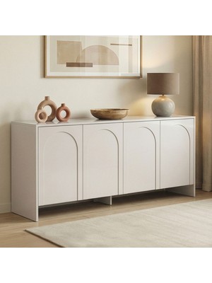 Rani Home Konsol Kırık Beyaz 180 cm GD-5350