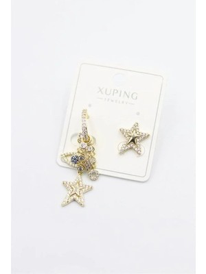 Uravas Store Ieg - Yıldız Charm Küpe - Altın