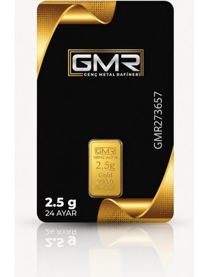 GMR 2.5 GRAM KÜLÇE ALTIN 24 AYAR