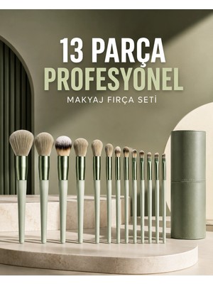 tp Buğz Profesyonel Makyaj Fırça Seti 13 Parça Yumuşak Kıllı Fırça Seti Far Fırçası
