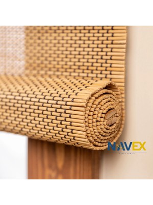 Navex Olympos Ahşap Bambu Stor Perde