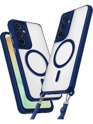 SHC4200 Galaxy S23 Fe Kılıf Enka Magsafe Kılıf - Lacivert