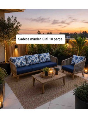 Madaminci Butik Bahçe Balkon Minder Kılıfı