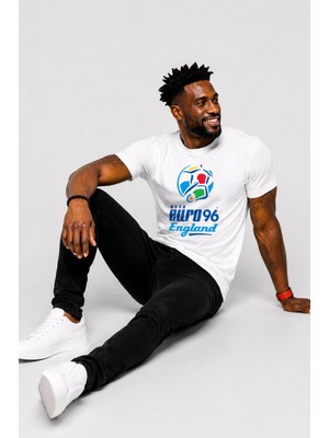 Rabona Fashion Euro 96 England Retro T-Shirt