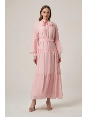 Ftz Women Kadın Helena Elbise  Pembe 31408