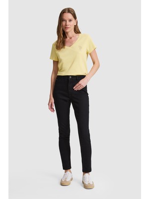 U.S. Polo Assn. Kadın Siyah Jean Pantolon 50321409-DN0027