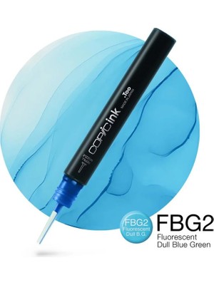 Copic Ink Fluorescent Blue Green Fbg-2