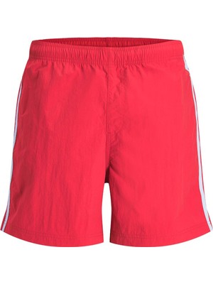 Jack & Jones Bill Rex Track Erkek Kırmızı Mayo Şort (12307518-SA)