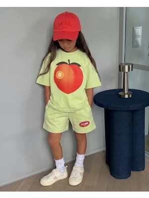 Poala Kids Apple Mood Takım Kız Çocuk Alt Üst Takım