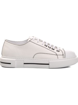 Aspor Beyaz Floter Erkek Sneaker Ayakkabı Premium