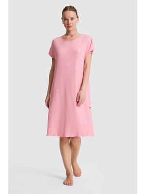 U.S. Polo Assn. Kadın Pembe Pijama Takımı 50326529-VR041