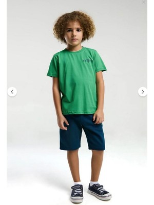 Ay Kids Aykidsclup U.s. Polo Assn Erkek Çocuk Yeşil Bermuda Takım 2007-