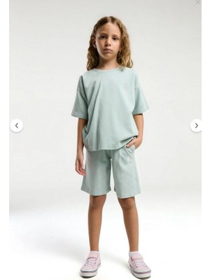 Ay Kids Aykidsclup U.s. Polo Assn Kız Çocuk  Bermuda Takım 2089-4-