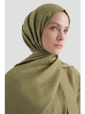 Armine Lyocell Naia Kare Monogram Şal 6 81