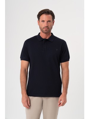 Velvarde Lacivert Polo Yaka T-Shırt