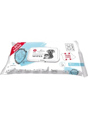 M-Pets M- Antıbacterıal Xl / Için Temizleme Mendili 30LU