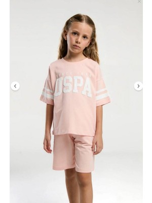 Ay Kids Aykidsclup U.s Polo  Çocuk  Baskılı Şortlu Takım  2091-S