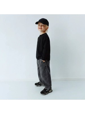 Poala Kids Antrasit Balloon Jeans Erkek Çocuk
