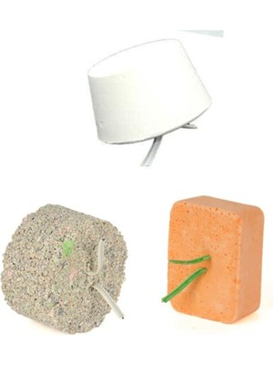 Belirtilmemiş Kuşlar Için Gaga Taşı Seti ( Blok + Enerji Blok + Beak Gaga Taşı)