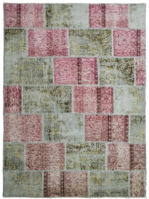 Kilim Co. Patchwork El Dokuma Isparta Halısı 170X240 cm (4.08 M²)