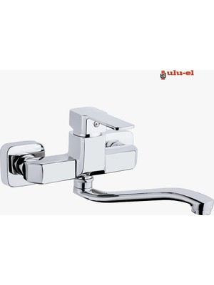 Ulu-El Aplik Lavabo Evye Mutfak Batarya Musluğu Çeşmesi