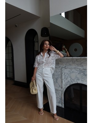 Özge Özgenç Basic Mom Jean