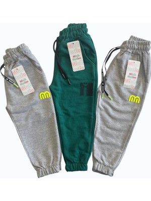Minik Motion 3'lü Set Erkek Çocuk Cepli Eşofman Altı