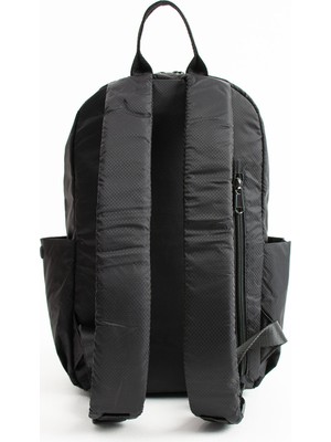 Sanmorris Unisex Suya Dayanıklı Paraşüt Kumaş 5 Bölmeli Laptop Bölmeli Seyahat ve Okul Çantası 6032