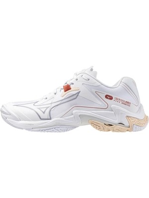Mizuno Wave Lightning Z8 Kadın Voleybol Ayakkabısı Beyaz