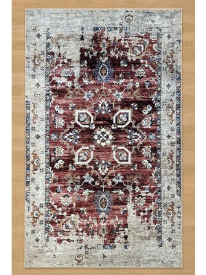 Chilai Home Brıca Makinede Yıkanabilir Kaymaz Taban Leke Tutmaz Dijital Salon Halısı Mutfak Halısı ve Yolluk