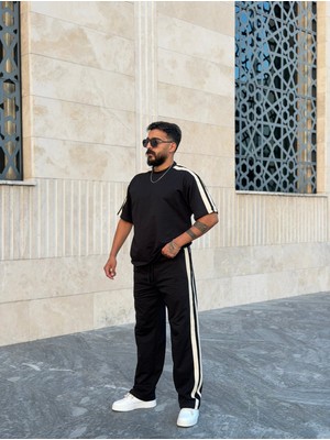 Peerless Store Hasır Şerit Detaylı Eşofman Takımı