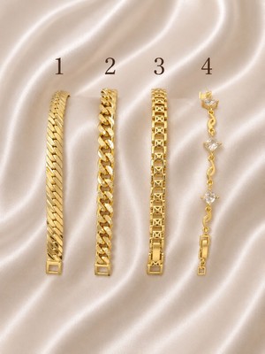 cm Jewelry Gold Gurmet Bileklik Modelleri