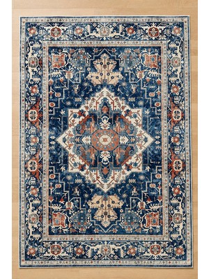 Chilai Home Acose Makinede Yıkanabilir Kaymaz Taban Leke Tutmaz Dijital Salon Halısı Mutfak Halısı ve Yolluk