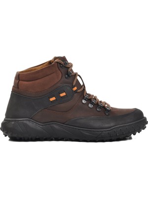Aspor Siyah Kahve Sneaker Erkek Bot