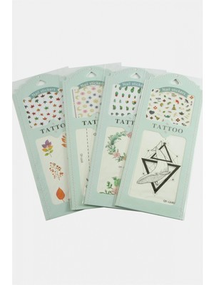 MiraLive Karışık Tattoo Dövme Sticker 1 Adet