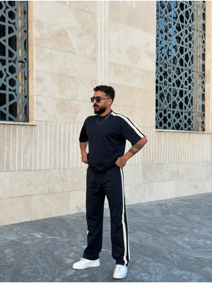 Peerless Store Hasır Şerit Detaylı Eşofman Takımı