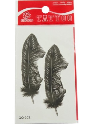 MiraLive Yaprak Tattoo Dövme Sticker