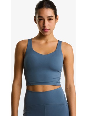 The North Face Jaida Long Line Kadın Mavi Bra.-