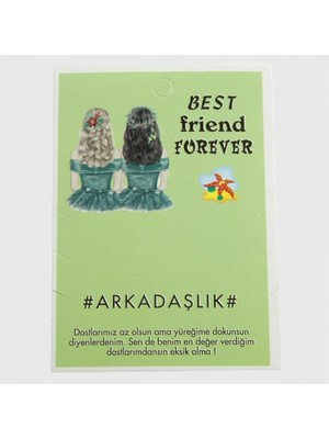 MiraLive 3'lü Arkadaşlık Bileklik Kartı