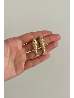 OkkoStore Oynar Balık 2'li Küpe