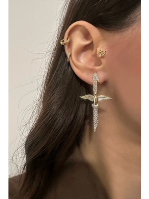 OkkoStore Anka Kuşu 2'li Küpe