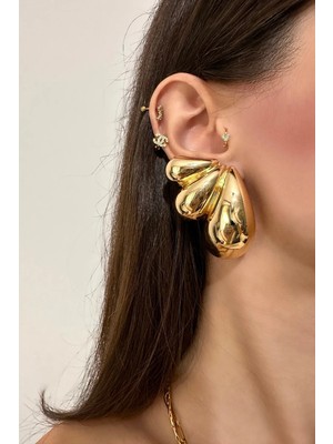 OkkoStore Büyük Damla Model Küpe