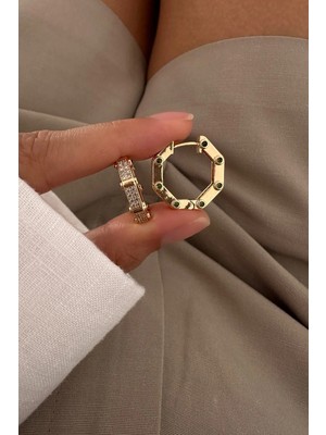 OkkoStore Taşlı Model Serenay Küpe