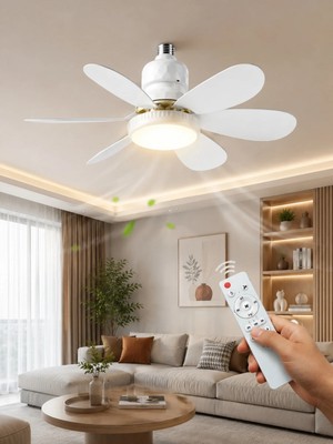 Cata CT-1154 62W Lodos Fan LED Kumandalı Işıklı Tavan Vantilatörü E27 Duylu